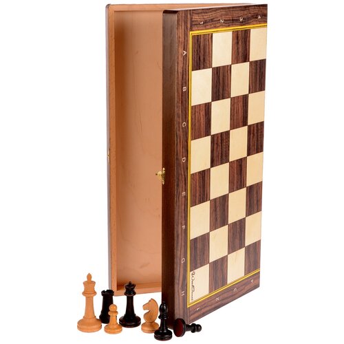 фото Woodgames шахматы складные бук, 50 мм