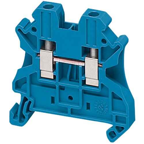 зажим клеммный проходной schneider electric nsytrv352bl Зажим клеммный проходной Schneider Electric NSYTRV42BL, 1 шт.