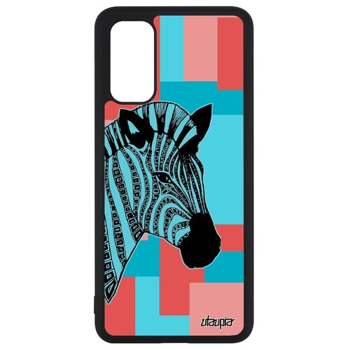 фото Чехол на смартфон galaxy s20, s20 5g, "зебра" zebra horse utaupia