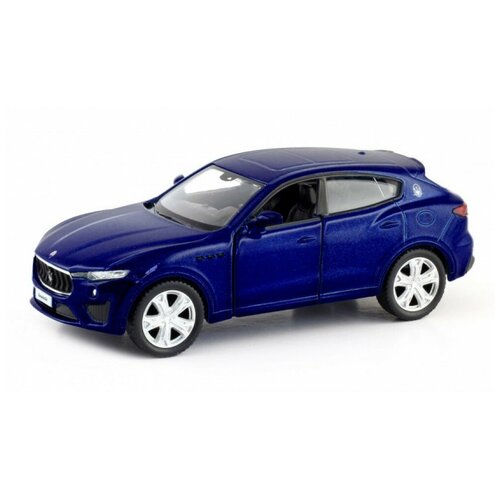 Легковой автомобиль RMZ City Maserati Levante GTS 2019 (554986) 1:32, 15 см, синий легковой автомобиль welly maserati levante 39892f 1 33 18 см синий