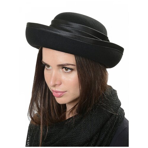 фото Щелково-фетр 71/1-56 шляпа женская мод.а71/1 цвет черный р 56 фетровая фабрика