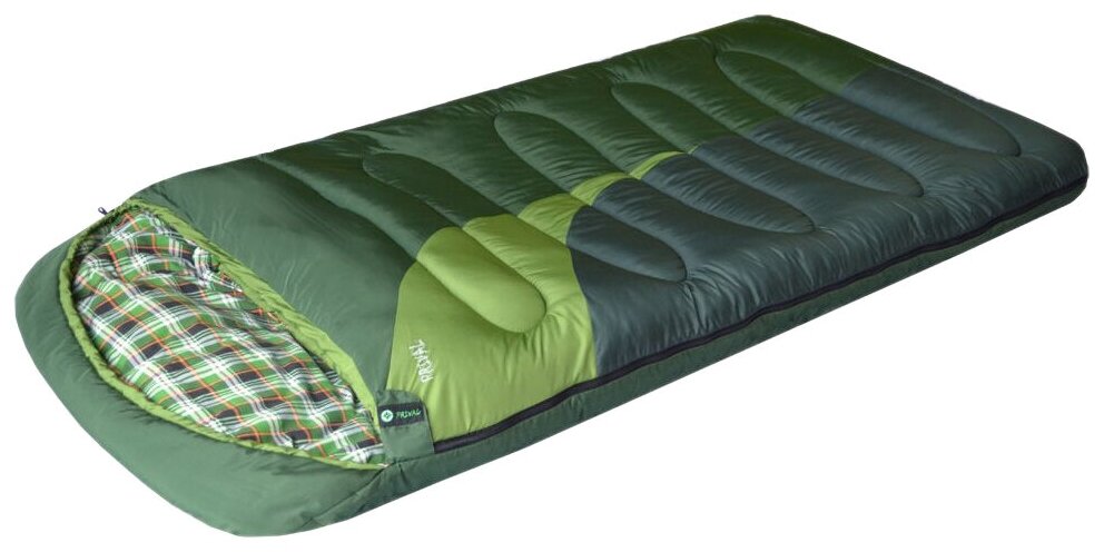 Спальный мешок одеяло Prival Берлога 2, t extr -20 °С, 220х110, молния слева