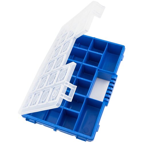 Коробка для швейных принадлежностей Gamma пластик, синяя (OM-009)