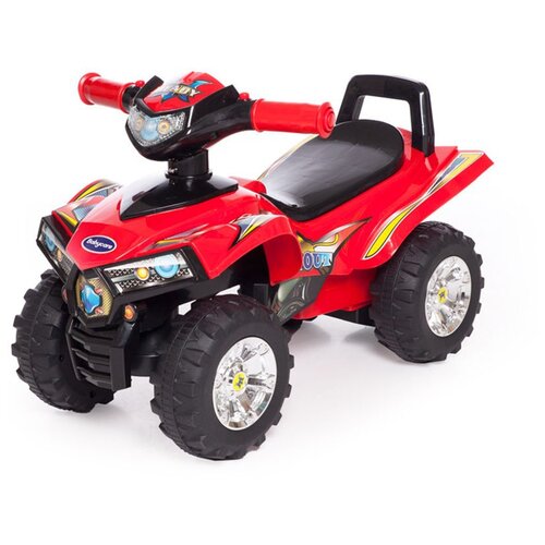 Каталка-толокар Babycare Super ATV (551), красный каталки baby care super atv кожаное сиденье