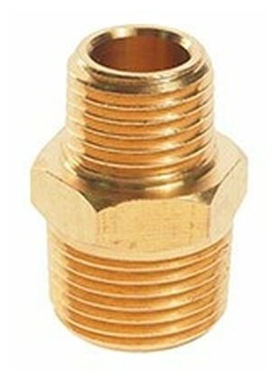 Переходник для компрессора M3/8"хM1/4" наружная резьба MM06/04