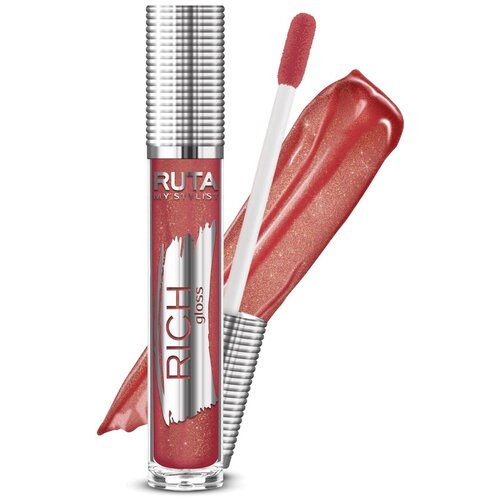 RUTA блеск для губ RICH Gloss, 06 сердцеедка блеск для губ ruta rich gloss тон 10 гостья из будущего