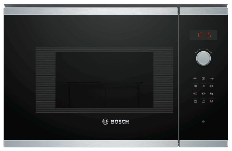 Микроволновая печь встраиваемая BOSCH BEL523MS0, черный