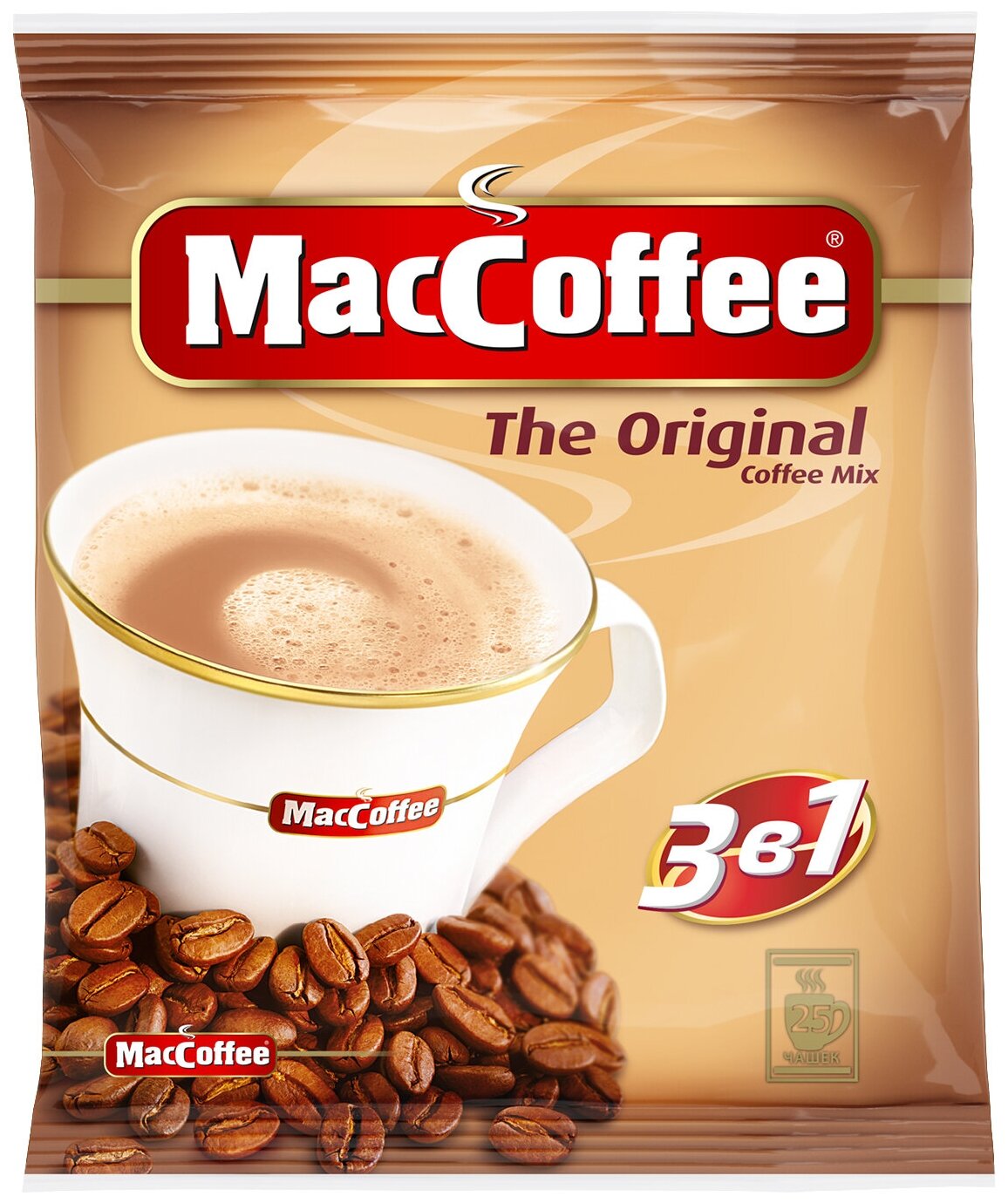 MacCoffee the Original 3в1, 25 пакетиков по 20 г.