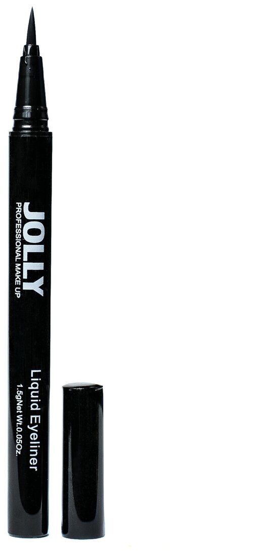 Jolly Подводка-маркер Liquid Eyeliner, оттенок 01 черный