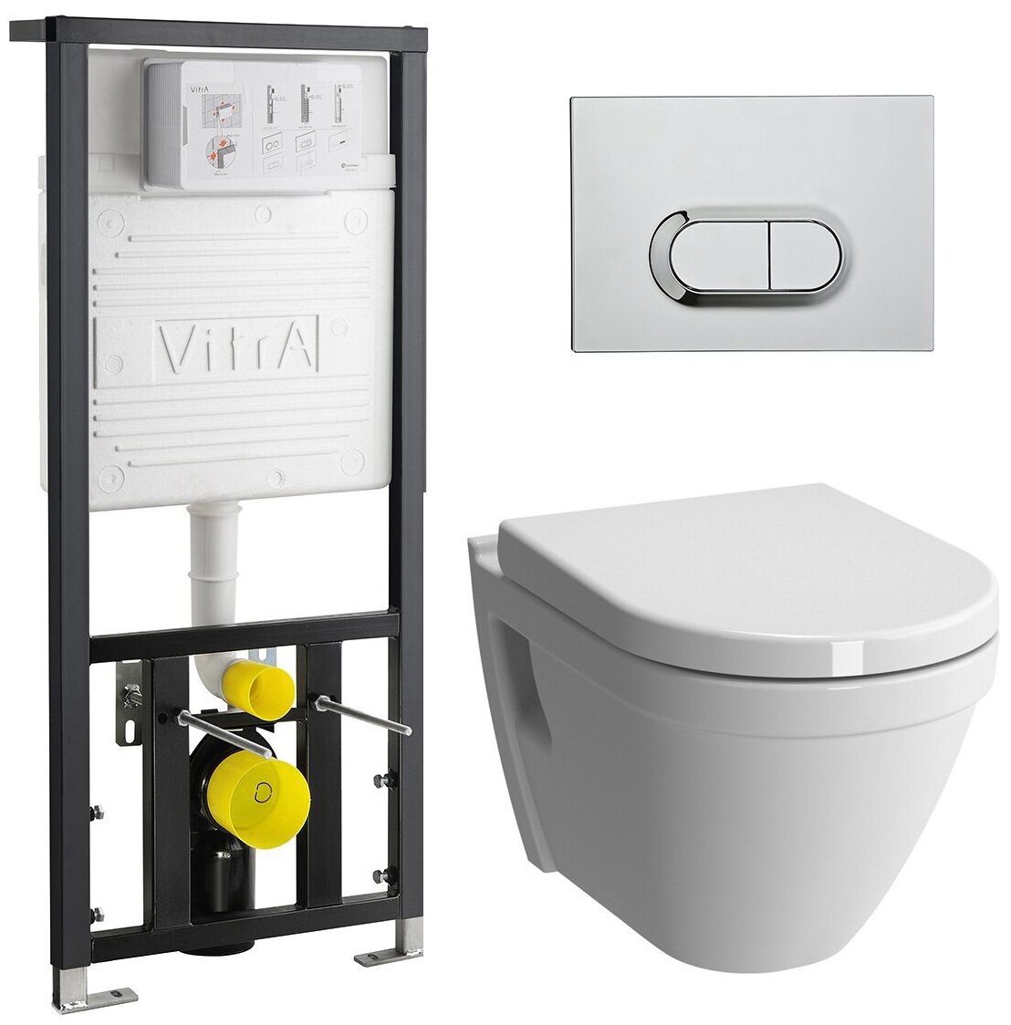 Комплект унитаз с инсталляцией Vitra S50 9003B003-7201