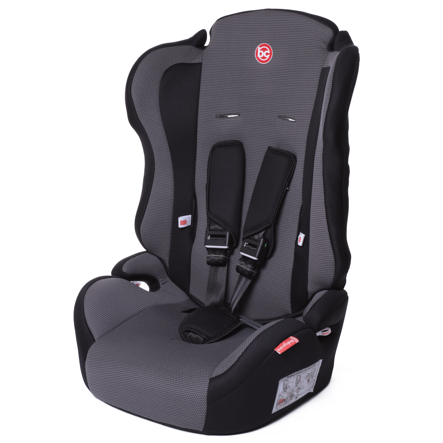 Baby Care Детское автомобильное кресло Upiter(без вкладыша) гр I/II/III, 9-36кг, (1-12лет), паутинка черный
