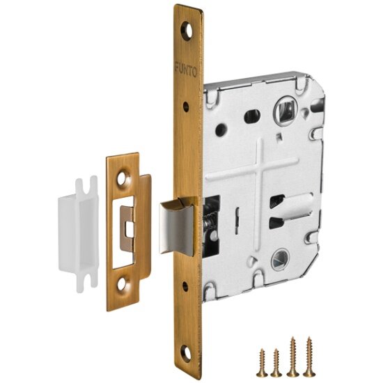 Защелка врезная Punto METL72-50 ( L72-50) CFB кофе глянец