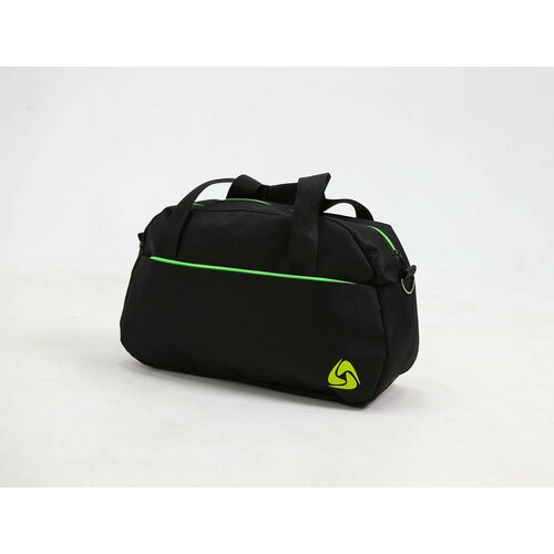 Сумка , фактура матовая, зеленый, черный