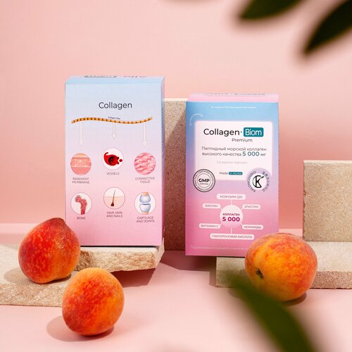 Корейский морской пептидный коллаген "Collagen-Biom Premium" — купить в ...