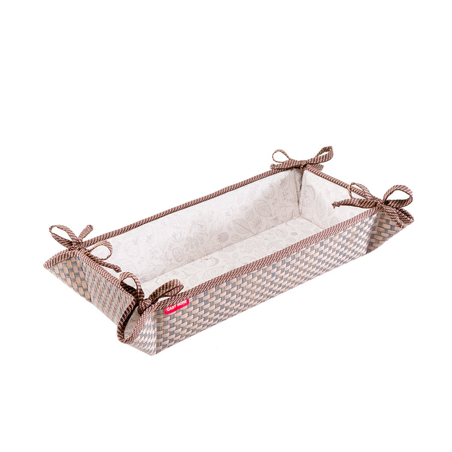 Хлебница Casy Home 32x13x7см, цвет бежевый - фото №5