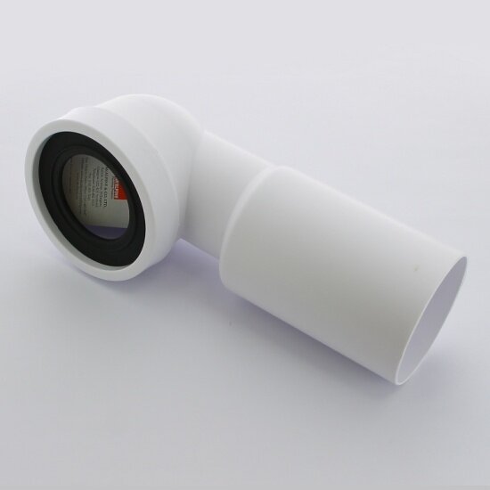 Труба фановая Mcalpine MRWC12 L=285 мм угол 90 вход 97-107 мм выход 110 мм