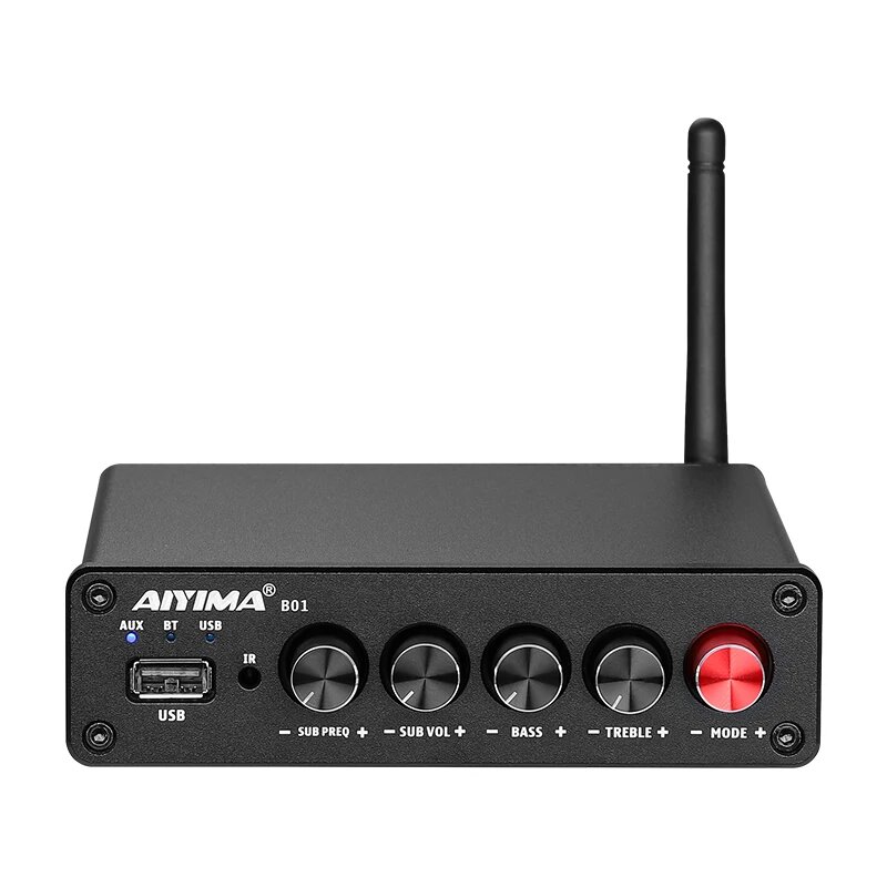 Aiyima B01 Bluetooth усилитель звука 2.1, B01 Amplifier