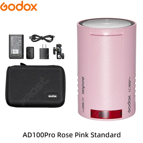Вспышка Godox WITSTRO AD100PRO pink 2200000₽