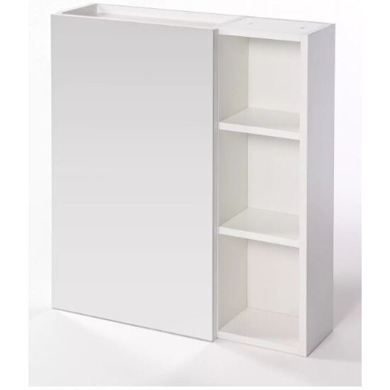 Зеркальный шкаф Orange Sistema ST-60ZSW универсальный белый