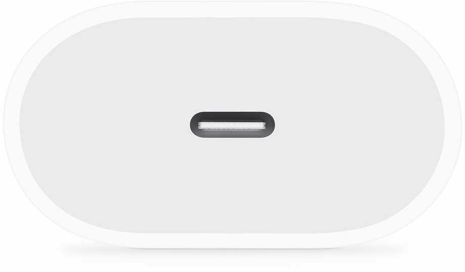 Сетевое зарядное устройство Apple A2347 USB Type-C для Apple белый (MHJE3ZM/A) — фото 1