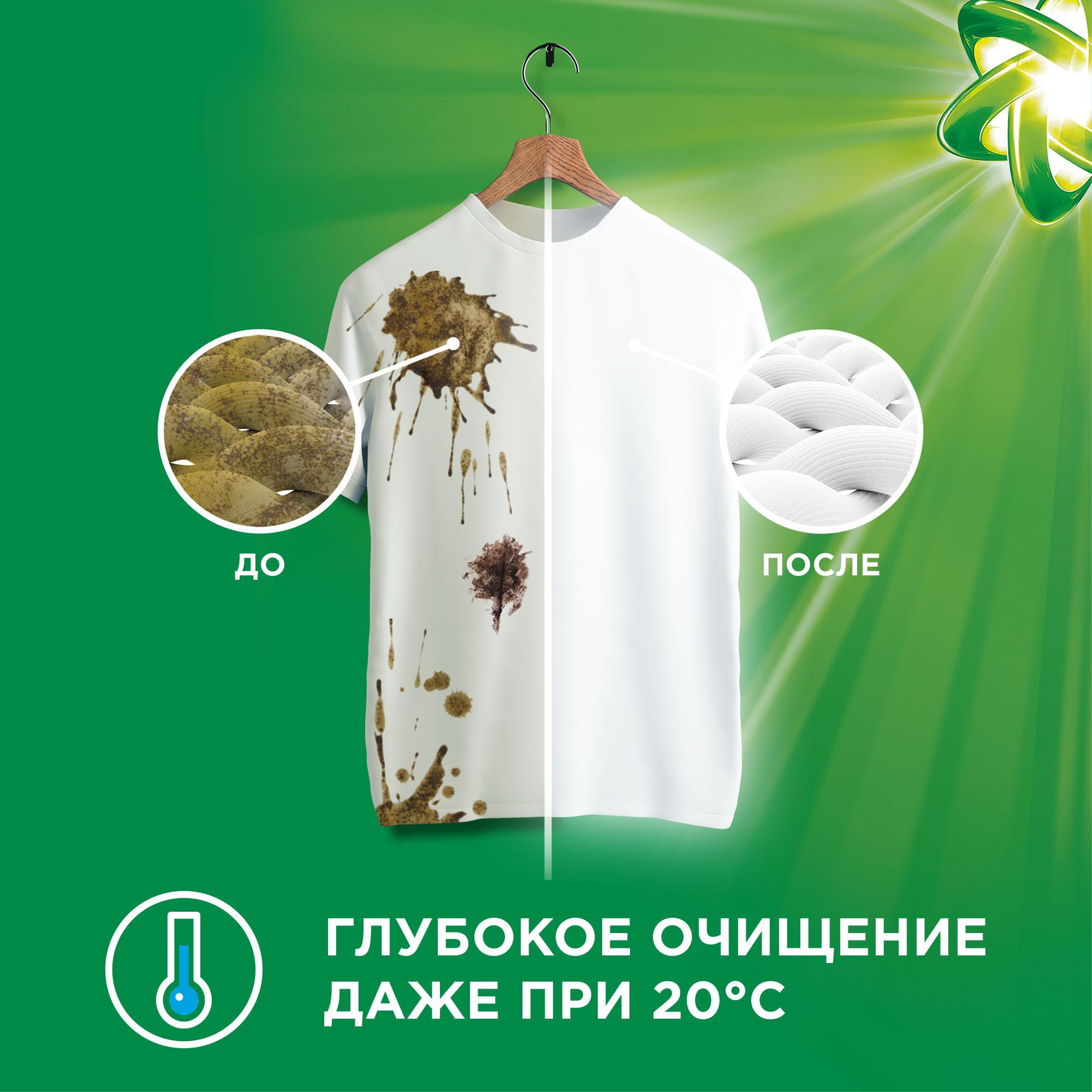 Ariel капсулы Pods Всё-в-1 Горный родник Капсулы для стирки, пакет, 35 шт. — фото 1