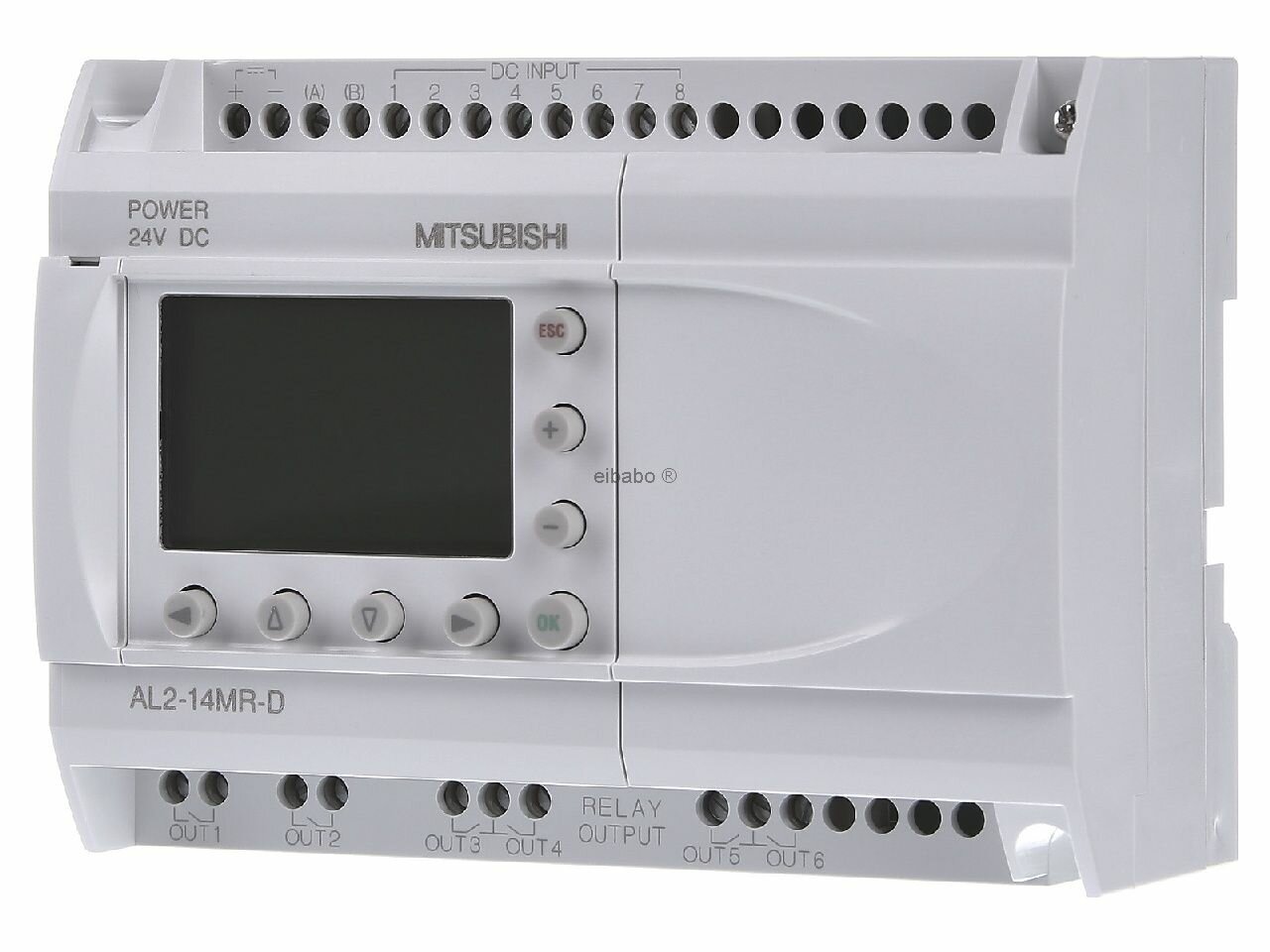Компактный ЦП-модуль ПЛК AL2-14MR-D #215073 – Mitsubishi – 215073