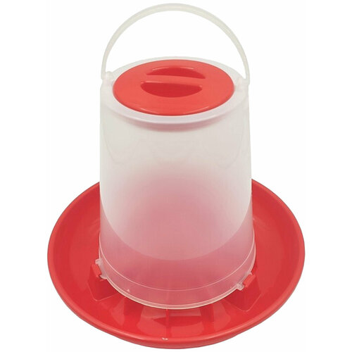 Кормушка для птиц с крышкой и ручкой на 1 кг