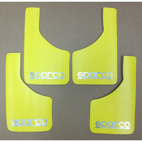 Брызговики автомобильные универсальные Sparco малый желтый 1503₽