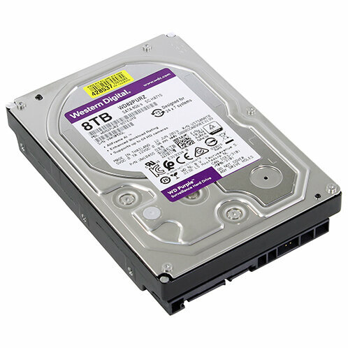 Жесткий диск HDD Western Digital SATA-III 8Tb (DV&NVR) - фото №1