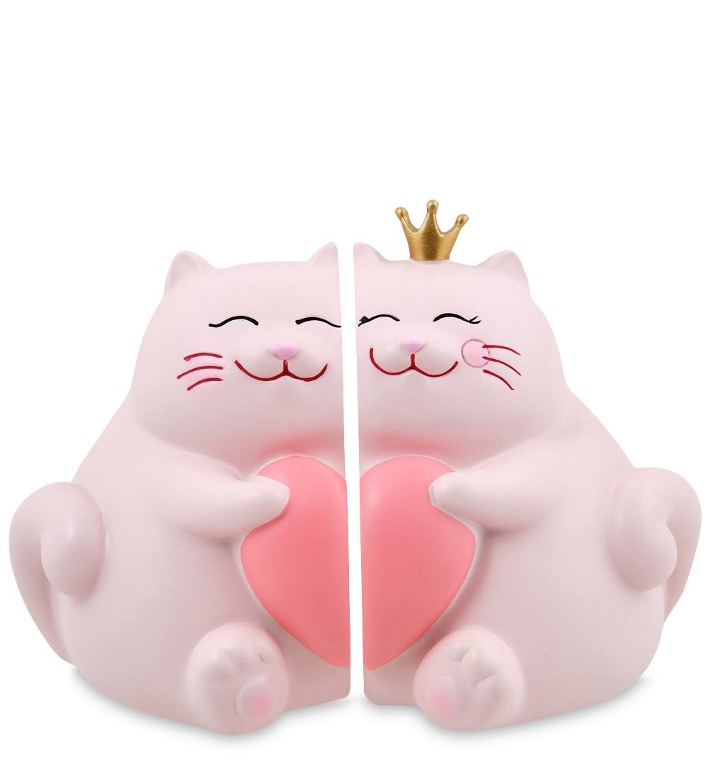 Держатель книг Влюбленные коты A2183845 Art Home  Полистоун  Китай