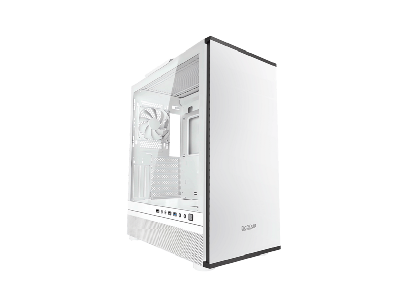 Корпус без блока питания корпус без блока питания/ Case IE200 WH, Midi-Tower, TG, 1x120mm ARGB, 1xUSB-A 3.0 + 2xUSB-A 2.0, E-ATX, ATX, mATX, mITX White