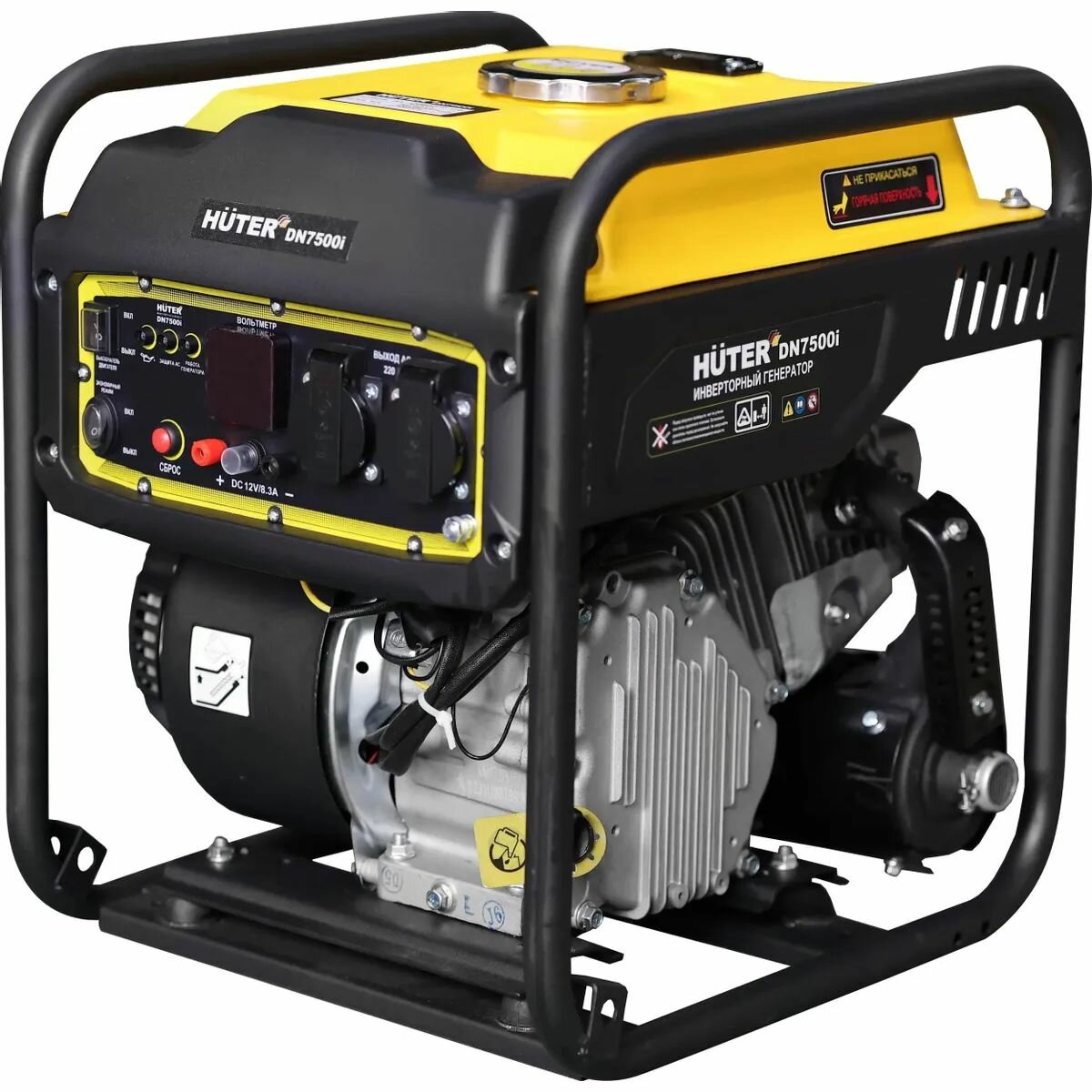 Инверторный генератор Huter DN7500i - фото №1