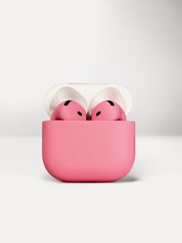 Изображение товара Беспроводные наушники Apple Airpods 4 с активным шумоподавлением "ANC" (Розовый матовый, Ral-3015)