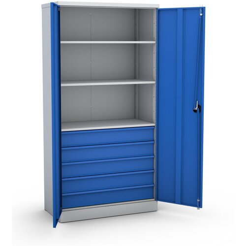 Шкаф Flames 1205.002 инструментальный 3 полки 5 ящиков