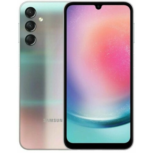 Смартфон Samsung Galaxy A24 8128 Гб Серебристый 2229000₽
