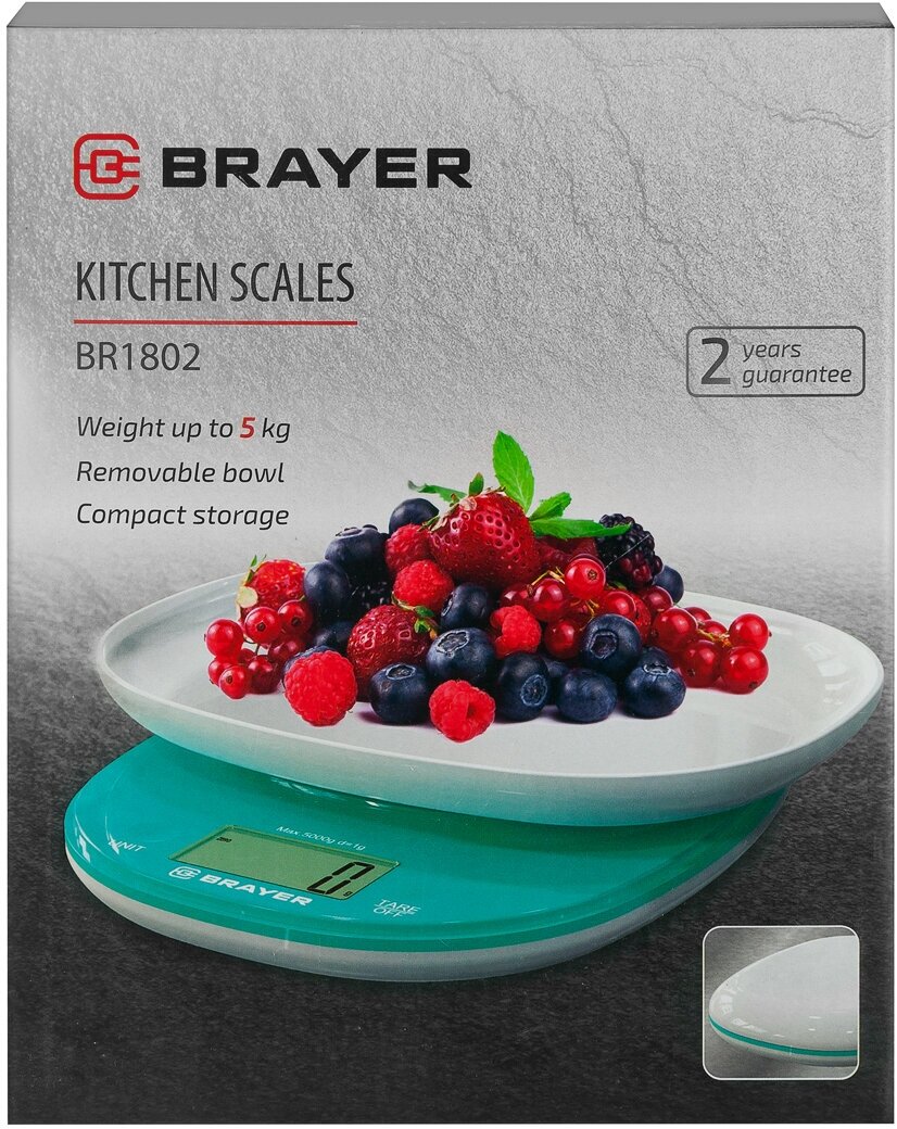 Кухонные весы BRAYER BR1802 - фотография № 8