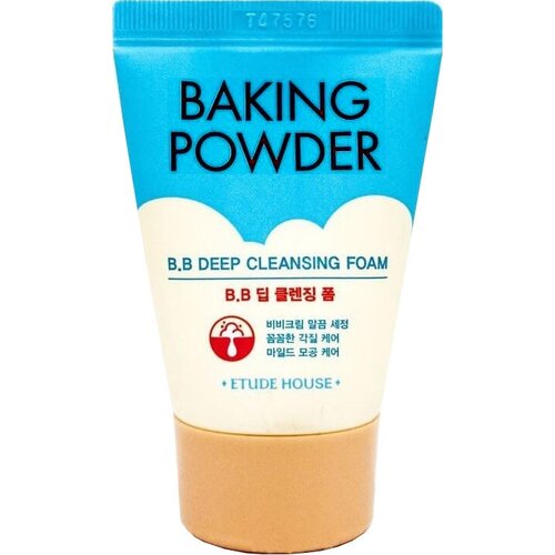 ETUDE HOUSE Пенка для умывания Baking Powder BB Deep Cleansing Foam 30 мл пенка для лица baking powder bb deep cleansing foam mini etude house 30 мл