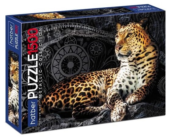 Hatber Puzzle-1500 Леопард (1500ПЗ1ф_23635) Хатбер - фото №1