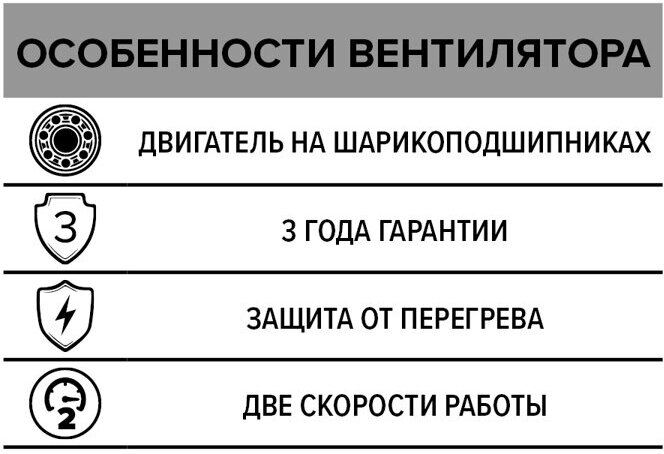 Вентилятор канальный Typhoon D150/160, 2 скорости - фотография № 9