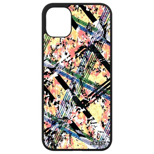 фото Чехол на мобильный apple iphone 11, "тартан плитка" узор геометрический utaupia