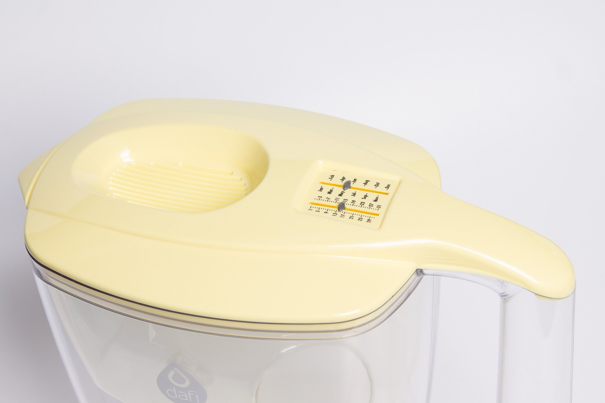 Кувшин фильтр для воды Dafi Sintra (желтый) - фотография № 2