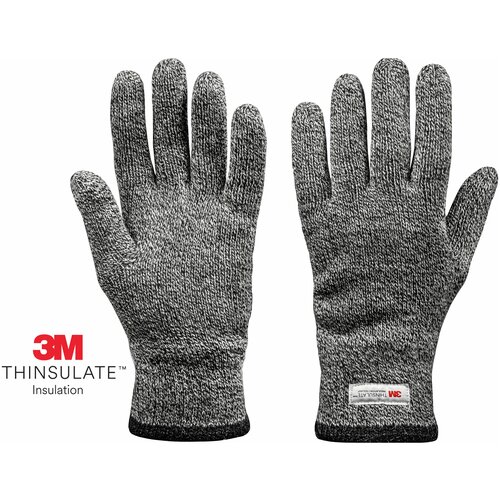 фото Зимние акриловые перчатки "иней" с утеплителем 3m™ тинсулейт ( thinsulate ), 9 размер нет