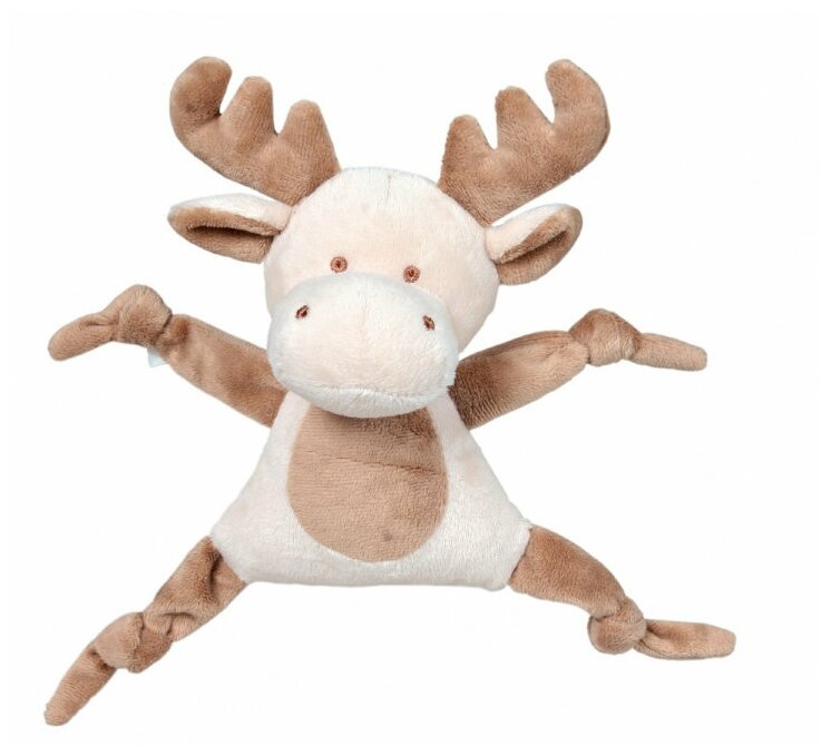 Игрушка Трикси для собак "Северный олень" с пищалкой плюш 22 см