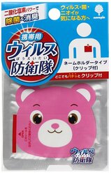 Блокатор вирусов Air Doctor "Медвежонок" дезинфицирующее cредство, Япония
