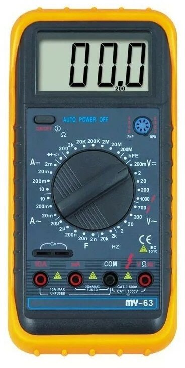 Iek Инструменты TMD-5S-063 Мультиметр цифровой Professional MY63