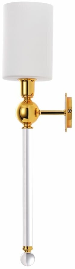 Бра Crystal Lux MIRABELLA AP1 GOLD/WHITE