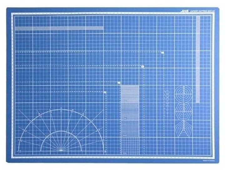 JAS Коврик для резки Самовосстанавливающийся пятислойный А2 450 Х 600мм Китай JAS4512