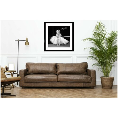 Картина для интерьера на холсте Мэрилин Монром Marilyn Monroe в раме для дома и офиса