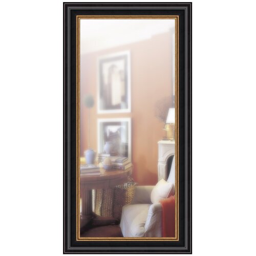 фото Зеркало в широкой раме 40 x 80 см, модель p054057 аурита