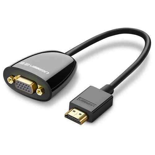 Аксессуар Ugreen MM105 HDMI - VGA Black 40253
